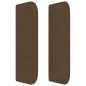 vidaXL Kopfteil mit Ohren Dunkelbraun 103x16x78/88 cm Stoff vidaXL Kopfteil mit Ohren Dunkelbraun 103x16x78/88 cm Stoff