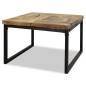 vidaXL Couchtisch Teak Harz 60 x 60 x 40 cm vidaXL Couchtisch Teak Harz 60 x 60 x 40 cm