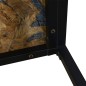 vidaXL Couchtisch Teak Harz 60 x 60 x 40 cm vidaXL Couchtisch Teak Harz 60 x 60 x 40 cm
