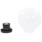 LED-Gartenleuchten 4 Stk. Kugelförmig 20 cm PMMA LED-Gartenleuchten 4 Stk. Kugelförmig 20 cm PMMA