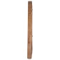 vidaXL Wandspiegel 40 cm Teak Rund vidaXL Wandspiegel 40 cm Teak Rund