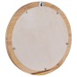 vidaXL Wandspiegel 40 cm Teak Rund vidaXL Wandspiegel 40 cm Teak Rund