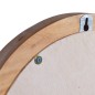 vidaXL Wandspiegel 40 cm Teak Rund vidaXL Wandspiegel 40 cm Teak Rund