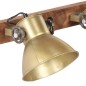 vidaXL Wandlampe Industriestil Messing 45x25 cm E27 vidaXL Wandlampe Industriestil Messing 45x25 cm E27
