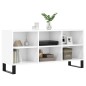 vidaXL TV-Schrank Hochglanz-Weiß 103,5x30x50 cm Holzwerkstoff vidaXL TV-Schrank Hochglanz-Weiß 103,5x30x50 cm Holzwerkstoff
