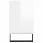 vidaXL TV-Schrank Hochglanz-Weiß 103,5x30x50 cm Holzwerkstoff vidaXL TV-Schrank Hochglanz-Weiß 103,5x30x50 cm Holzwerkstoff