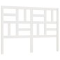 vidaXL Bett-Kopfteil Weiß 166x4x104 cm Massivholz Kiefer vidaXL Bett-Kopfteil Weiß 166x4x104 cm Massivholz Kiefer