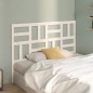 vidaXL Bett-Kopfteil Weiß 166x4x104 cm Massivholz Kiefer vidaXL Bett-Kopfteil Weiß 166x4x104 cm Massivholz Kiefer