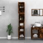 vidaXL Badschrank Räuchereiche 30x30x190 cm Holzwerkstoff vidaXL Badschrank Räuchereiche 30x30x190 cm Holzwerkstoff
