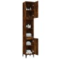 vidaXL Badschrank Räuchereiche 30x30x190 cm Holzwerkstoff vidaXL Badschrank Räuchereiche 30x30x190 cm Holzwerkstoff