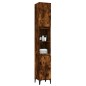 vidaXL Badschrank Räuchereiche 30x30x190 cm Holzwerkstoff vidaXL Badschrank Räuchereiche 30x30x190 cm Holzwerkstoff