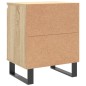 vidaXL Nachttische 2 Stk. Sonoma-Eiche 40x30x50 cm Holzwerkstoff vidaXL Nachttische 2 Stk. Sonoma-Eiche 40x30x50 cm Holzwerkstoff