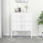 vidaXL Highboard Weiß 80x35x100 cm Stahl vidaXL Highboard Weiß 80x35x100 cm Stahl