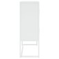 vidaXL Highboard Weiß 80x35x100 cm Stahl vidaXL Highboard Weiß 80x35x100 cm Stahl