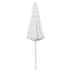 vidaXL Hawaii Sonnenschirm Weiß 300 cm