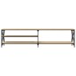 vidaXL TV-Schrank Sonoma-Eiche 200x40x50 cm Holzwerkstoff und Metall vidaXL TV-Schrank Sonoma-Eiche 200x40x50 cm Holzwerkstoff und Metall