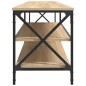 vidaXL TV-Schrank Sonoma-Eiche 200x40x50 cm Holzwerkstoff und Metall vidaXL TV-Schrank Sonoma-Eiche 200x40x50 cm Holzwerkstoff und Metall