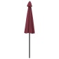 vidaXL Sonnenschirm mit Aluminium-Mast 270 cm Bordeauxrot vidaXL Sonnenschirm mit Aluminium-Mast 270 cm Bordeauxrot