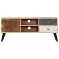 vidaXL TV-Schrank 115×30×47 cm Mango-Massivholz vidaXL TV-Schrank 115×30×47 cm Mango-Massivholz