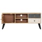 vidaXL TV-Schrank 115×30×47 cm Mango-Massivholz vidaXL TV-Schrank 115×30×47 cm Mango-Massivholz