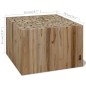vidaXL Couchtisch Echtholz 50 x 50 x 35 cm vidaXL Couchtisch Echtholz 50 x 50 x 35 cm