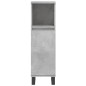 vidaXL Badschrank Betongrau 30x30x100 cm Holzwerkstoff vidaXL Badschrank Betongrau 30x30x100 cm Holzwerkstoff