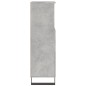 vidaXL Badschrank Betongrau 30x30x100 cm Holzwerkstoff vidaXL Badschrank Betongrau 30x30x100 cm Holzwerkstoff