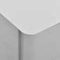 vidaXL Aktenschrank mit Rollen Hellgrau 30x45x59 cm Stahl vidaXL Aktenschrank mit Rollen Hellgrau 30x45x59 cm Stahl