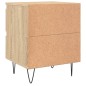 vidaXL Nachttische 2 Stk. Sonoma-Eiche 40x35x50 cm Holzwerkstoff vidaXL Nachttische 2 Stk. Sonoma-Eiche 40x35x50 cm Holzwerkstoff