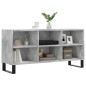 vidaXL TV-Schrank Betongrau 103,5x30x50 cm Holzwerkstoff vidaXL TV-Schrank Betongrau 103,5x30x50 cm Holzwerkstoff