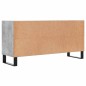 vidaXL TV-Schrank Betongrau 103,5x30x50 cm Holzwerkstoff vidaXL TV-Schrank Betongrau 103,5x30x50 cm Holzwerkstoff