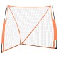 vidaXL Baseball-Netz Tragbar Orange Schwarz 183x182x183 cm Stahl vidaXL Baseball-Netz Tragbar Orange Schwarz 183x182x183 cm Stahl