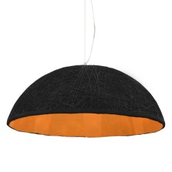 vidaXL Pendelleuchte Schwarz und Golden Ø70 cm E27