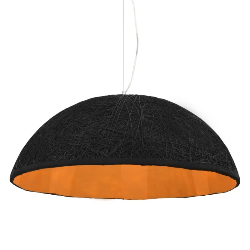 vidaXL Pendelleuchte Schwarz und Golden Ø70 cm E27 vidaXL Pendelleuchte Schwarz und Golden Ø70 cm E27