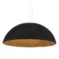 vidaXL Pendelleuchte Schwarz und Golden Ø70 cm E27 vidaXL Pendelleuchte Schwarz und Golden Ø70 cm E27