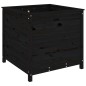 vidaXL Pflanzkübel Schwarz 82,5x82,5x78 cm Massivholz Kiefer vidaXL Pflanzkübel Schwarz 82,5x82,5x78 cm Massivholz Kiefer