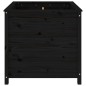 vidaXL Pflanzkübel Schwarz 82,5x82,5x78 cm Massivholz Kiefer vidaXL Pflanzkübel Schwarz 82,5x82,5x78 cm Massivholz Kiefer