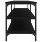 vidaXL TV-Schrank Schwarz 200x30x50 cm Holzwerkstoff und Metall vidaXL TV-Schrank Schwarz 200x30x50 cm Holzwerkstoff und Metall