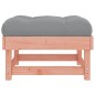 vidaXL Gartenhocker mit Kissen 2 Stk. Massivholz Douglasie vidaXL Gartenhocker mit Kissen 2 Stk. Massivholz Douglasie