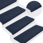 vidaXL Stufenmatten Selbstklebend 15 Stk. 65x24,5x3,5 cm Blau vidaXL Stufenmatten Selbstklebend 15 Stk. 65x24,5x3,5 cm Blau