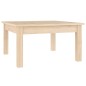 vidaXL Couchtisch 55x55x30 cm Massivholz Kiefer vidaXL Couchtisch 55x55x30 cm Massivholz Kiefer