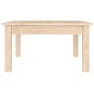 vidaXL Couchtisch 55x55x30 cm Massivholz Kiefer vidaXL Couchtisch 55x55x30 cm Massivholz Kiefer