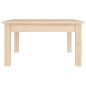 vidaXL Couchtisch 55x55x30 cm Massivholz Kiefer vidaXL Couchtisch 55x55x30 cm Massivholz Kiefer