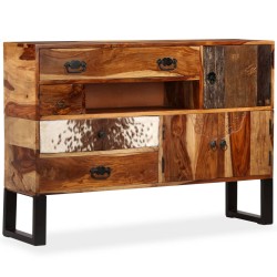 vidaXL Sideboard Massivholz 115 x 30 x 80 cm