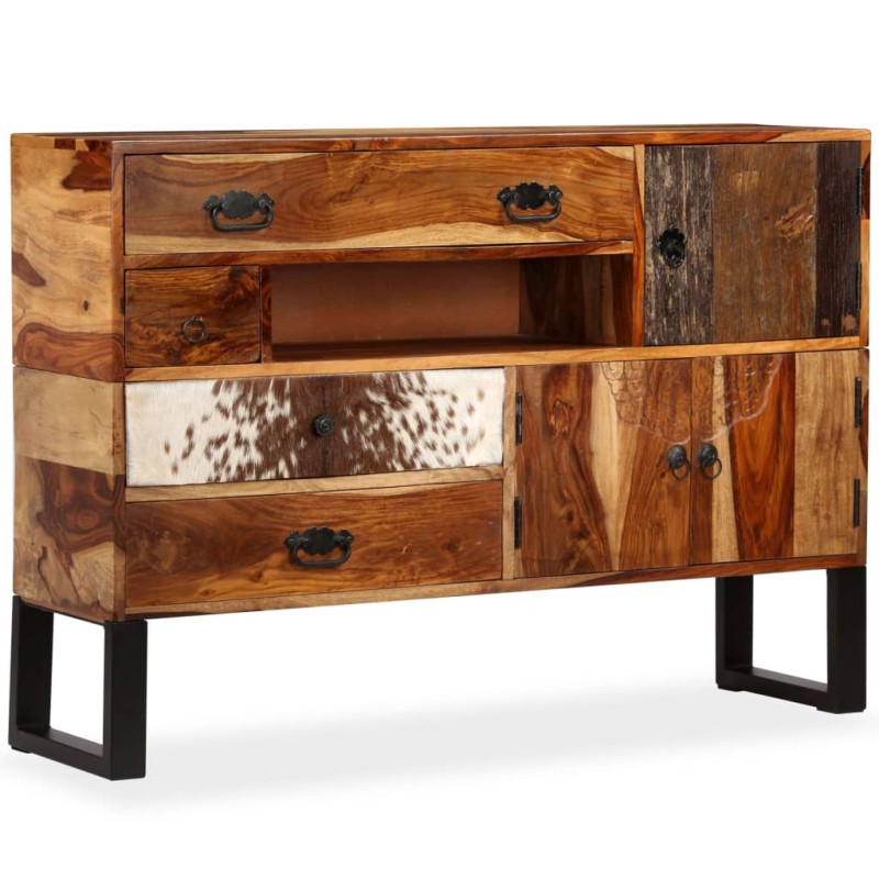 vidaXL Sideboard Massivholz 115 x 30 x 80 cm vidaXL Sideboard Massivholz 115 x 30 x 80 cm
