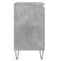 vidaXL Badschrank Betongrau 58 x 33 x 60 cm Holzwerkstoff vidaXL Badschrank Betongrau 58 x 33 x 60 cm Holzwerkstoff