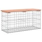 vidaXL Gartenbank aus Gabionen 83x31,5x42 cm Massivholz Douglasie vidaXL Gartenbank aus Gabionen 83x31,5x42 cm Massivholz Douglasie