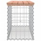 vidaXL Gartenbank aus Gabionen 83x31,5x42 cm Massivholz Douglasie vidaXL Gartenbank aus Gabionen 83x31,5x42 cm Massivholz Douglasie