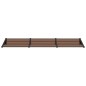 vidaXL Türvordach Schwarz 297,5x90 cm Polycarbonat vidaXL Türvordach Schwarz 297,5x90 cm Polycarbonat