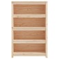 vidaXL Bücherregal 80x35x126 cm Massivholz Kiefer vidaXL Bücherregal 80x35x126 cm Massivholz Kiefer